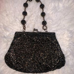 Beaded evening bag